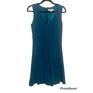 Adelyn Rae Cutout Teal Fit and Flare Dress Medium